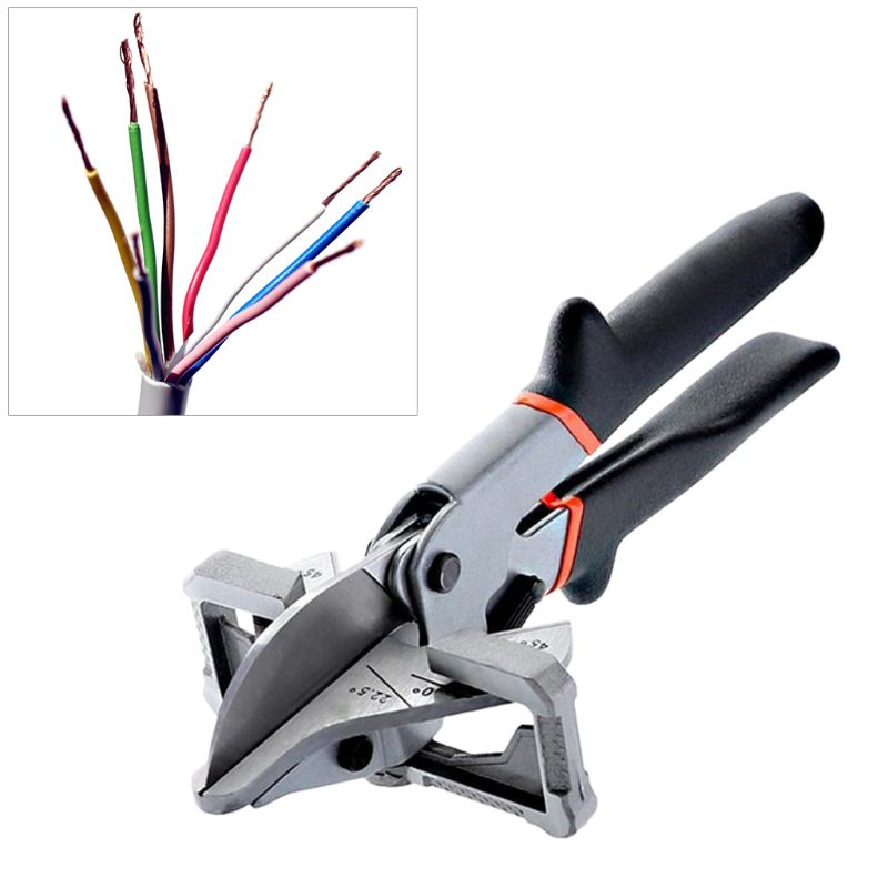 135 Degree Adjustable Angle Scissors Miter Cutter Angle Shear Hand Shear Pipe