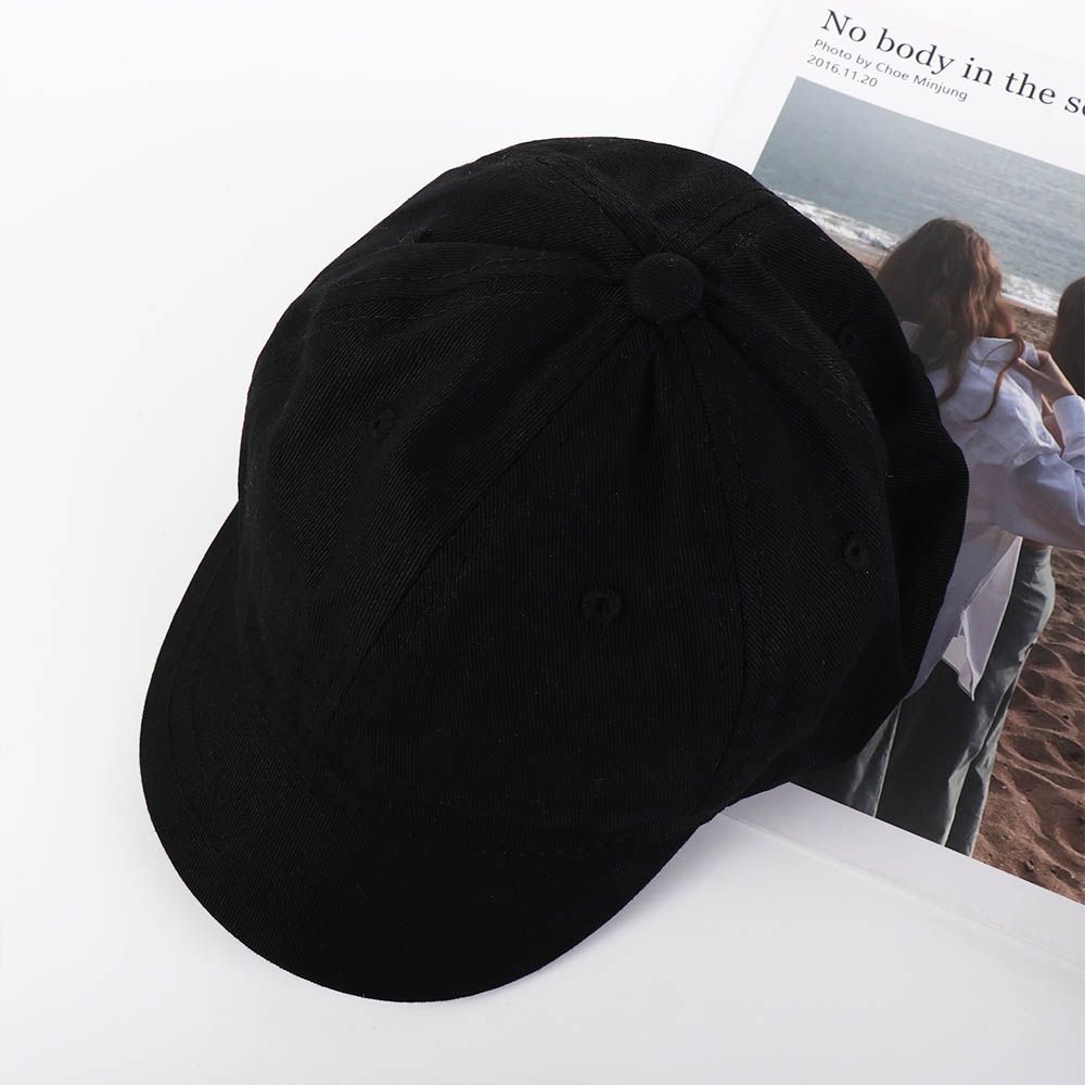 Hoed Zonnehoeden Koreaanse Stijl Caps Unisex Hip Hop Effen Kleur Caps Mannen Baseball Caps Korte Rand Baseball Caps Vrouwen Baseball Caps