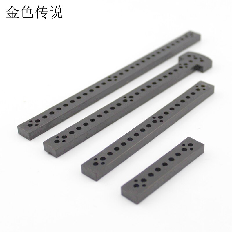 3mm hole multi-function flat bar fixed link bracket toy shaft frame diy model toy porous plastic strip