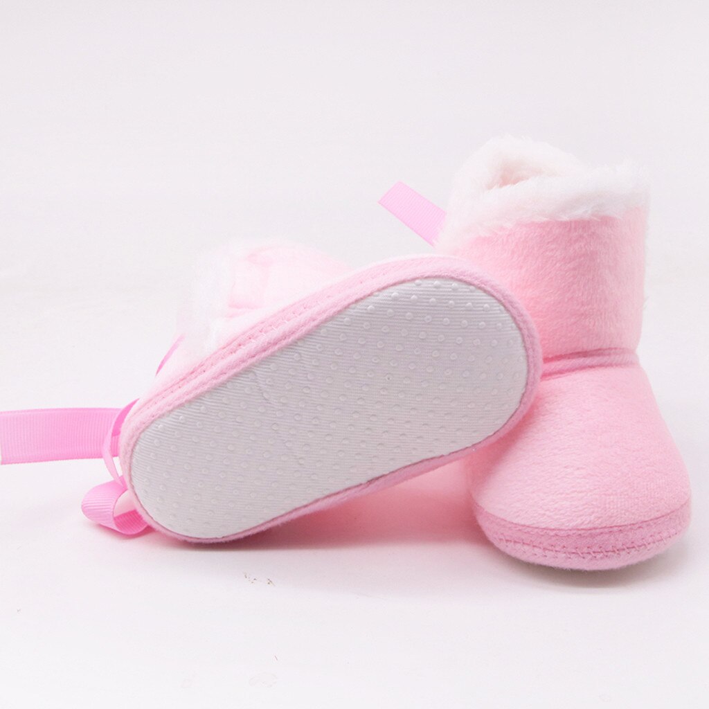 winter baby boys girls shoes winter infants warm shoes Faux fur girls baby booties Leather boy baby boots