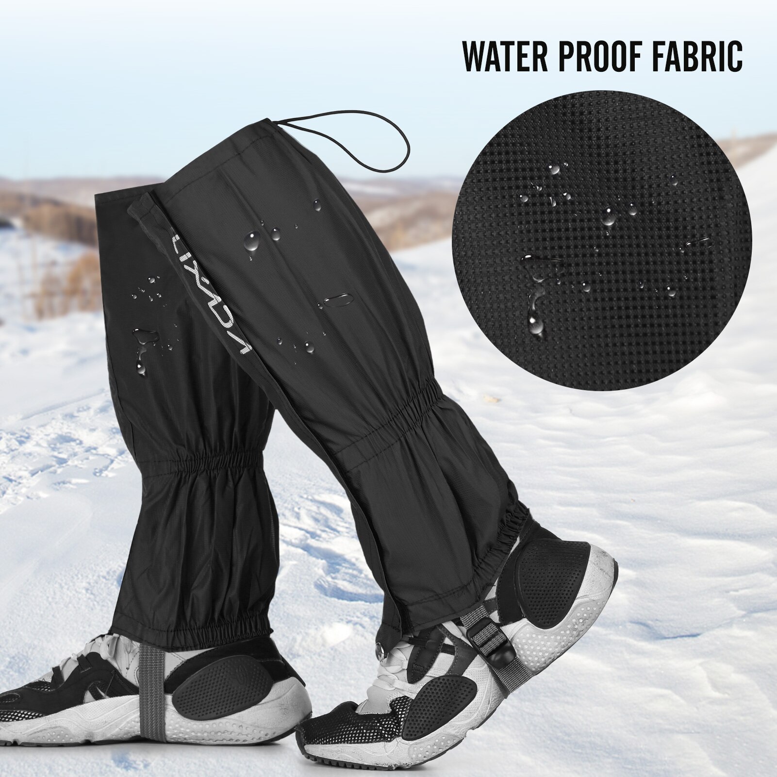 Waterdichte Been Covers Legging Gaiter Klimmen Camping Wandelen Ski Boot Reizen Schoen Sneeuw Slobkousen Benen Bescherming Snelle Levering