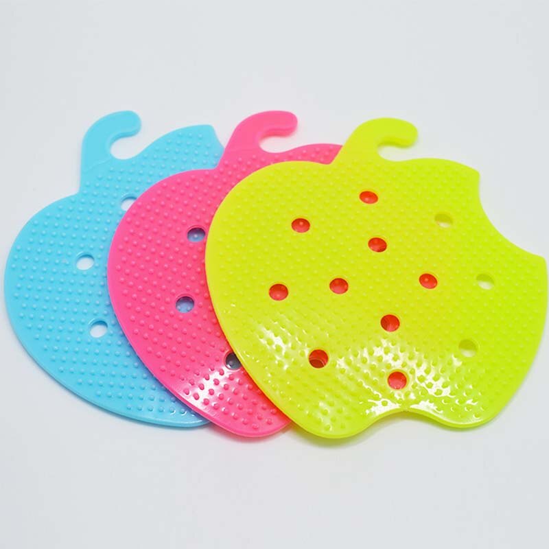 Cepillos de limpieza de vegetales y frutas de PVC cepillo de limpieza multifuncional para el hogar cepillo de limpieza fácil para el Herramientas de limpieza de cocina del depurador de patatas