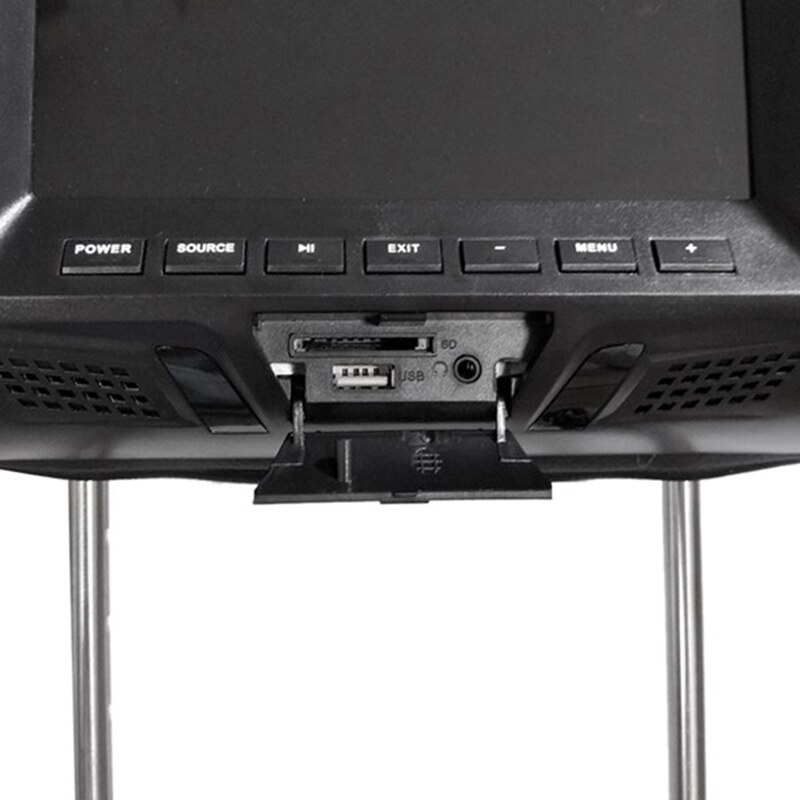 7 Inch 800X480 Pixels Car Headrest Monitor LED Digital Sn MP4 MP5 Player USB TF Rear Seat Entertainment