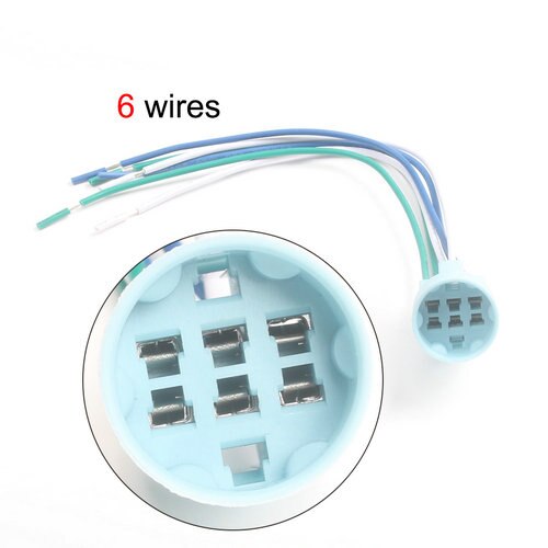 19Mm Metal Rotary Drukknop Messing 3 Positie Keuzeschakelaar Druk Knop 2NO 2NC Draaien Knop Rotatie 19XN.3D.2K2B: Socket-6 Wires / Latching