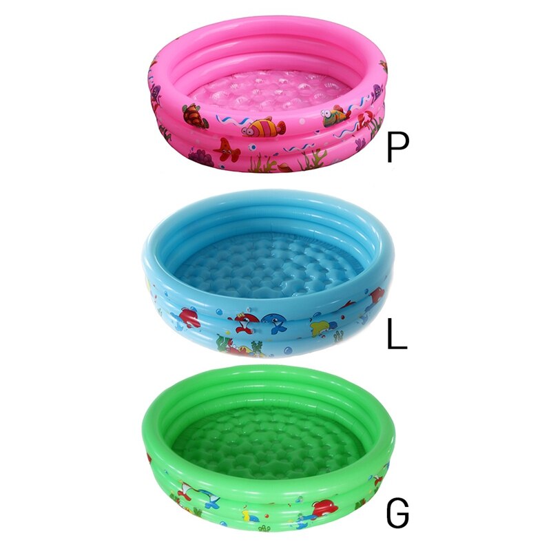 Oppustelig baby swimmingpool rund soppebassin vand pool legetøj til aldre under 3 sommerfest i haven i haven