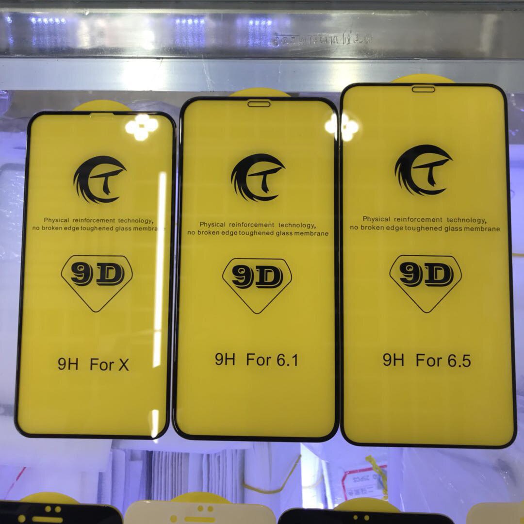 Voor 11 Gehard Membraan Krasbestendig Apple Iphone Xsmax 7 8 Lus Full Screen Mobiele Telefoon Beschermende Film 9