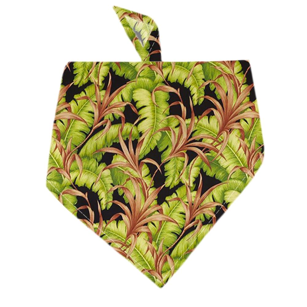 Imixlot di Nuovo Disegno Pet Bandana Bavaglini Stile Foresta Pluviale Tropicale Motivi Simpatico Cucciolo di Cane Gatto Saliva Asciugamano Triangolo Bandane Sciarpa