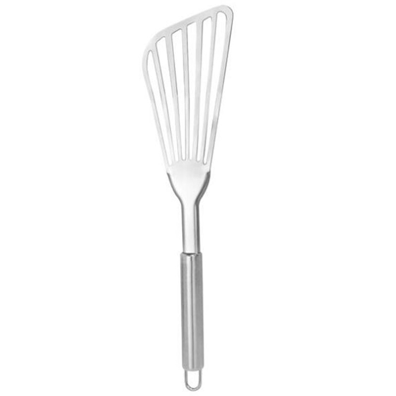 Spatule à poisson, spatule à poisson en inox 2 pièces, spatule à fente, spatule de cuisine, pour faire tourner, retourner, frire et griller