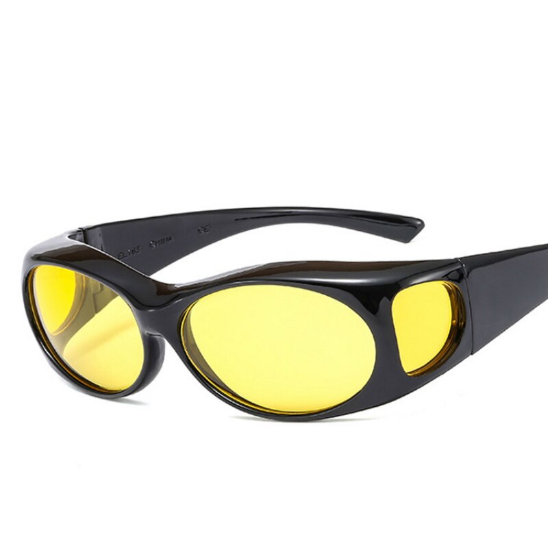 Lunettes De Conduite Jour/nuit Jaunes Adultes - Lunettes De Soleil My Store, Neuves Avec étiquettes