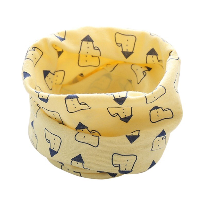 Printemps automne enfants coton écharpe bébé enfants écharpe hiver garçons filles dessin animé écharpes bébé mignon foulard w