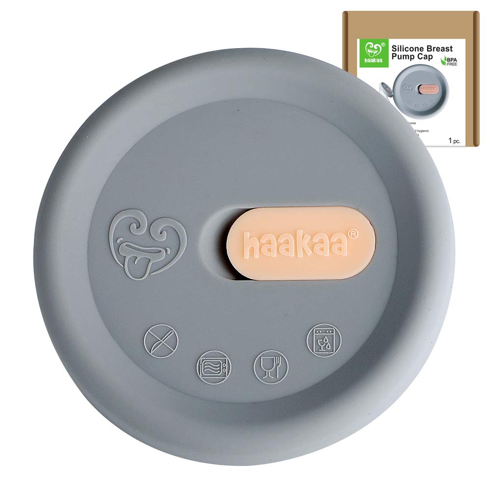 Haakaa Lid Manual Breast Pump Silicone Cap,1 pc: Default Title