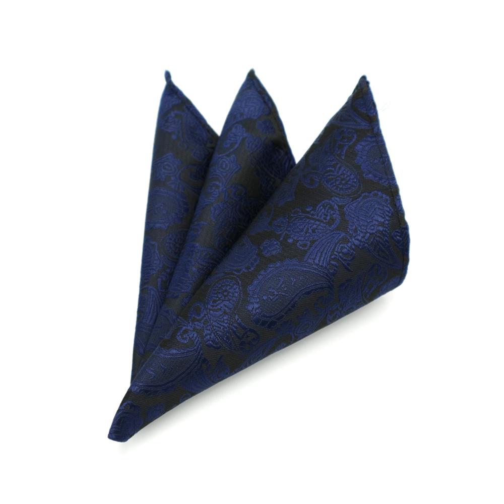 Mens 100% Silk Handkerchief Plaids Paisley Polka Dots Pocket Squares For Suits Jackets Wedding Party pick from 20 Patterns