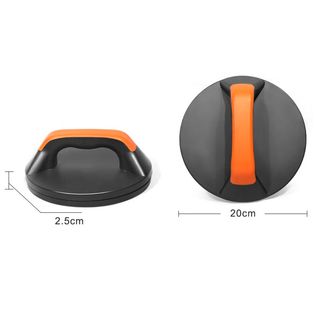 1 Pair Push Up Bars Anti-slip Rotating Circular Push-up Workout Stands Home Gym Fitness Tool