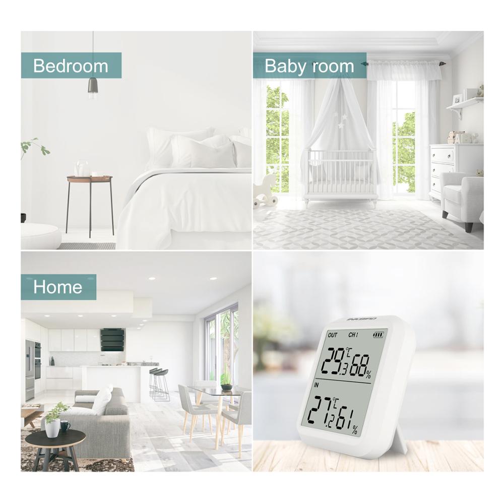 Inkbird ITH 20R sans fil numérique intérieur extérieur thermomètre moniteur d'humidité avec jauge de température humidité mètre chambre Garage