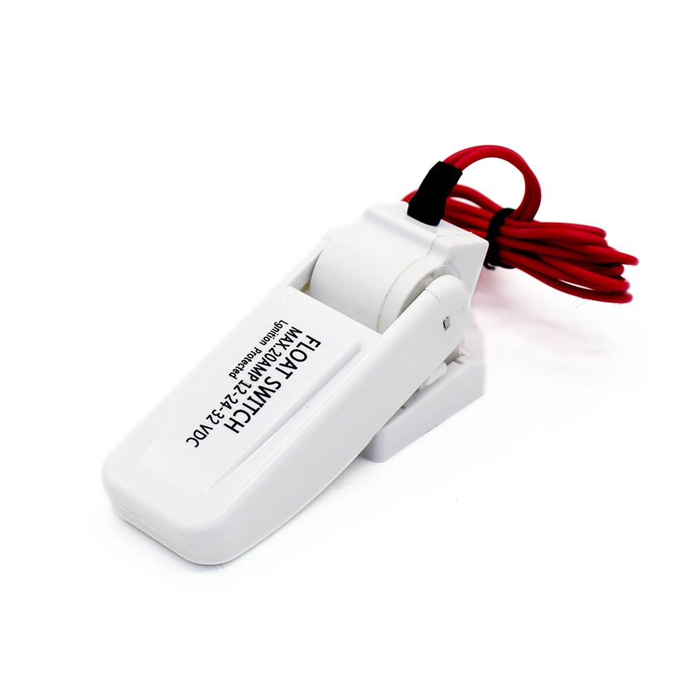 500GPH dc 12v mini boat bilge pump with automatic float switch kayak rule water electric 500 gph volt manual marine 12 v volt