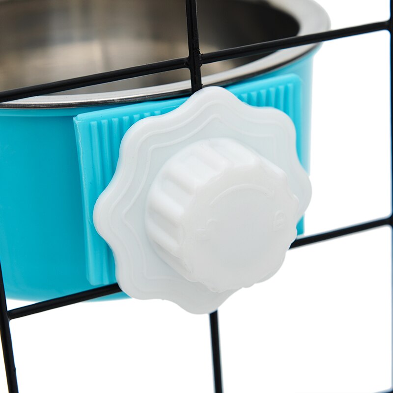 Gamelle pour chat hoopet suspendue pour chien, cage pour chat, mangeoire pour chiot, chaton, gamelles pour nourriture et eau pour animaux de compagnie, mangeoires pour chiens, fournitures pour animaux de compagnie