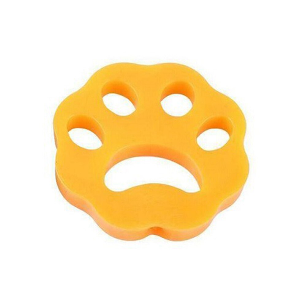 Pet Hair Remover Reusable Cleaning Laundry Catcher Pet Hair Catcher Cat Dog Fur Lint Remover Dryer Washing Machine Accessories: Yellow Flower