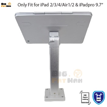 Misura per ipad POS Montaggio A Parete Del Supporto Da Tavolo con Serratura di Sicurezza specializzata telaio custodia Anti-Furto del supporto per ipad air Pro 9.7