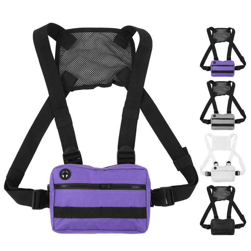 Chest Bag Not Bulky Chest Pack for Outdoor Activities