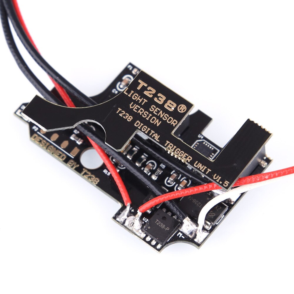V1.7 T238 Programmeerbare Mosfet Elektronische Fire Control Module Voor Xwe M4/Jm Gen.9/Fb/Kublai/jingji/Jq No.2 Versnellingsbak
