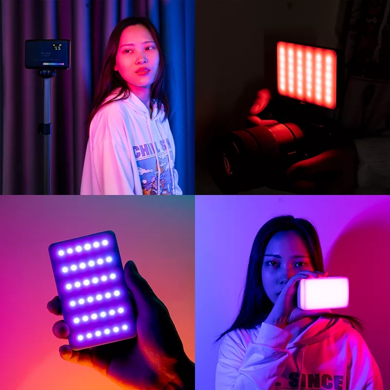 Ulanzi-Mini luz Led de bolsillo VIJIM VL120, luz de relleno Led RGB portátil, pequeña lámpara de fotografía a todo Color, luces de mano