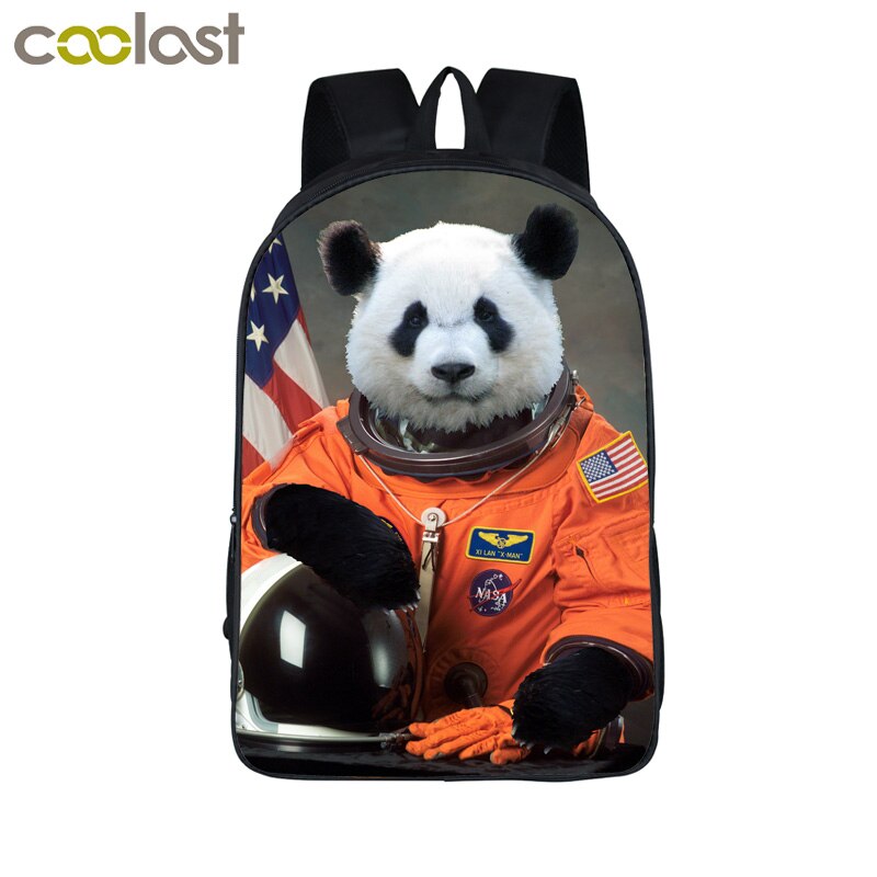 Sac à dos drôle Pandicorn pour les adolescentes dessin animé Panda licorne enfants sacs d'école sacs à dos enfants livre sac meilleur: 16 panda03