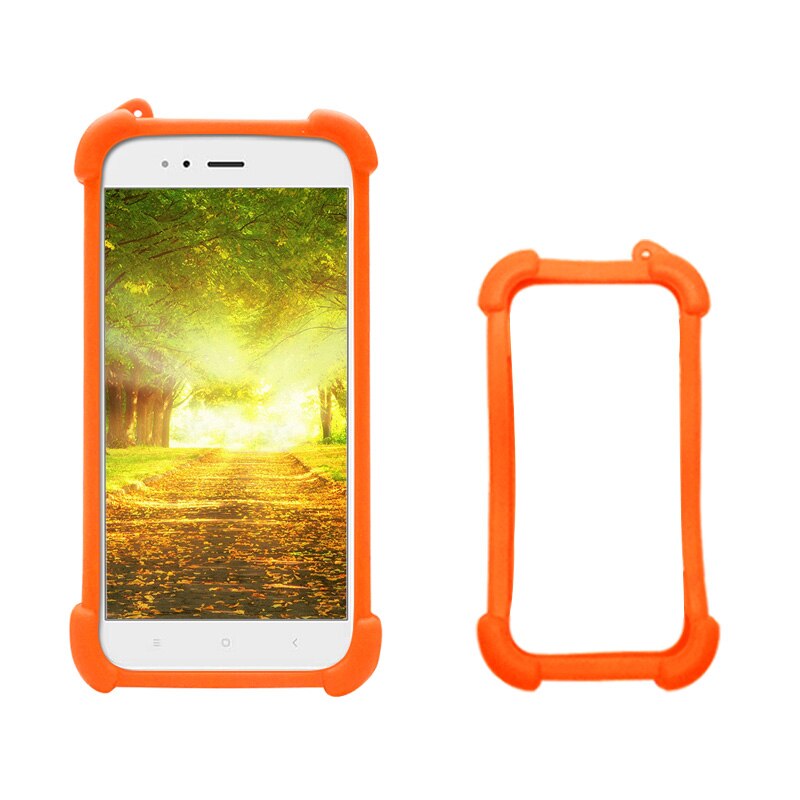Oneplus 6t/6 5/5t/3t/2 universaali minimal art kotelo oneplus 5/ viisi/kolme/kaksi/yksi plus 6/ oneplus 5/ oneplus 3/ oneplus x kotelo: Oranssi
