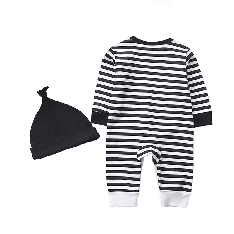 Herbst Karikatur jungen Kleidung Langarm Baby Strampler Neugeborenen Baumwolle Baby Mädchen Gesamt Kleinkind Kleidung + Hütte Pinguin stil