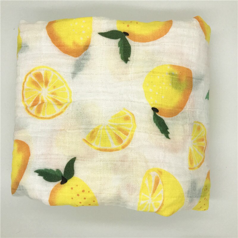 Recién Nacido muselina swaddle manta infantil 100% algodón doble gasa Toalla de baño bebé Swaddle mantas mantener envolturas 120cm * 120cm 150g: CM ningmeng