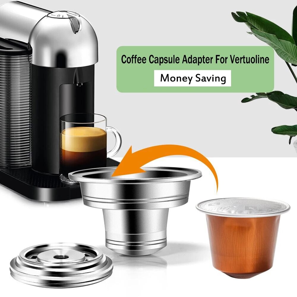 Capsule Adapter For Vertuoline Coffee Machine Nespresso Original Capsule Convert Unlock More Taste