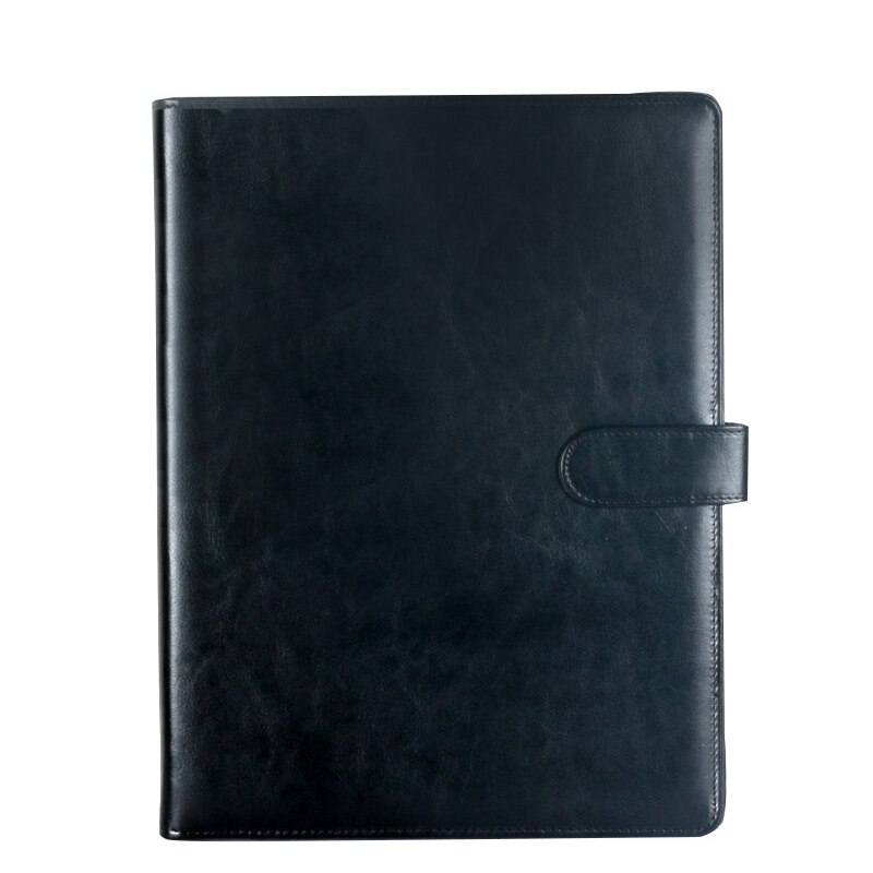 A4 Portfolio File Portfolio Cute Waterproof Leather File Document Bag For Office Business Stationery