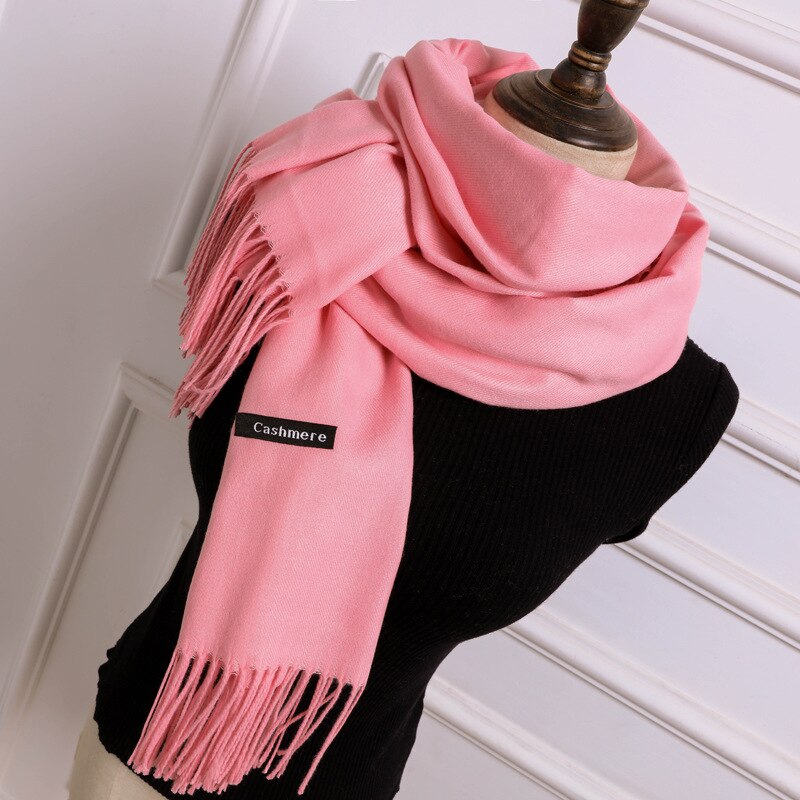 Hot Camelo Cachecol Pashmina Cachecol de Caxemira Envoltório Xaile Xaile do Inverno do Lenço das Mulheres Lenços de Borla Longo NB01 Cobertor Cachecol de Alta Qualidade