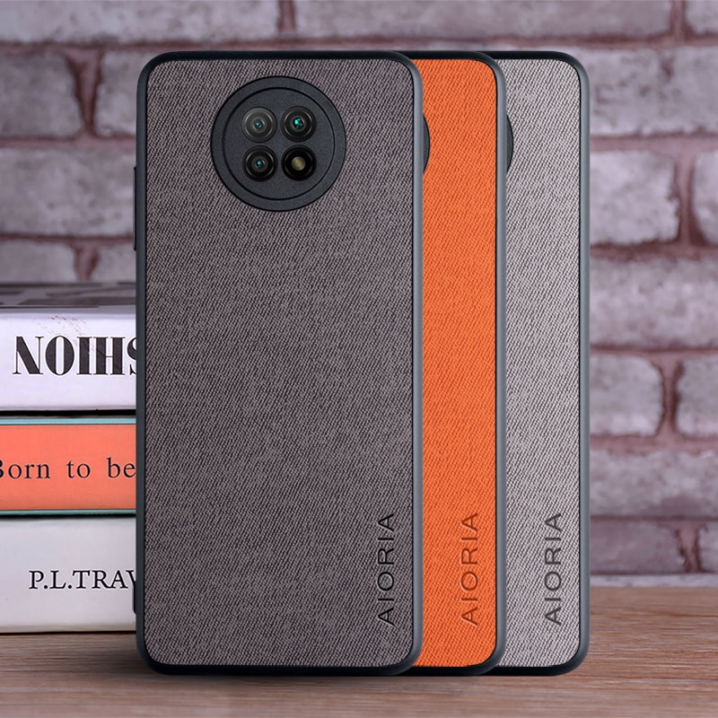 Funda de lujo para Xiaomi Redmi Note 9T, funda de piel suave y dura para teléfono xiaomi redmi note 9t