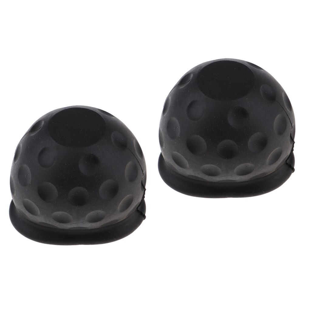 2 x Car Tow Ball Bar Towing Protect Towbar Towball Cap Cover