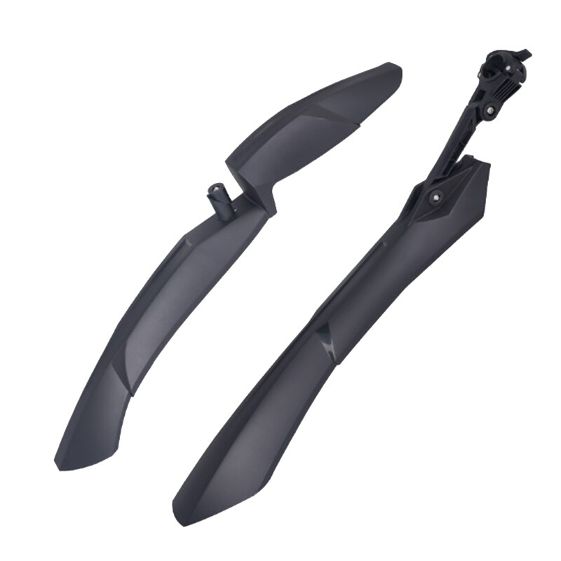 Guardabarros de bicicleta MTB 24 - 29 pulgadas guardabarros de rueda delantera/trasera accesorios de bicicleta práctico montaje Extra largo ancho
