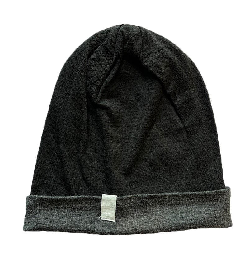 Unisex Merino Wol Manchet Beanie Hoed 100% Merino Wol Ridge Manchet Wol Beanie 2 Laag Warme Wollen Muts Mannen Vrouwen beanie Cap