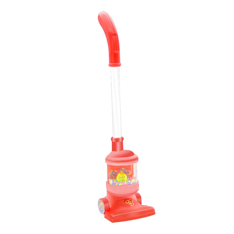 Børn foregiver legetøj børns elektriske støvsuger med ægte arbejdsbørn pædagogisk legetøj husarbejde legetøj barn xmas: Rød