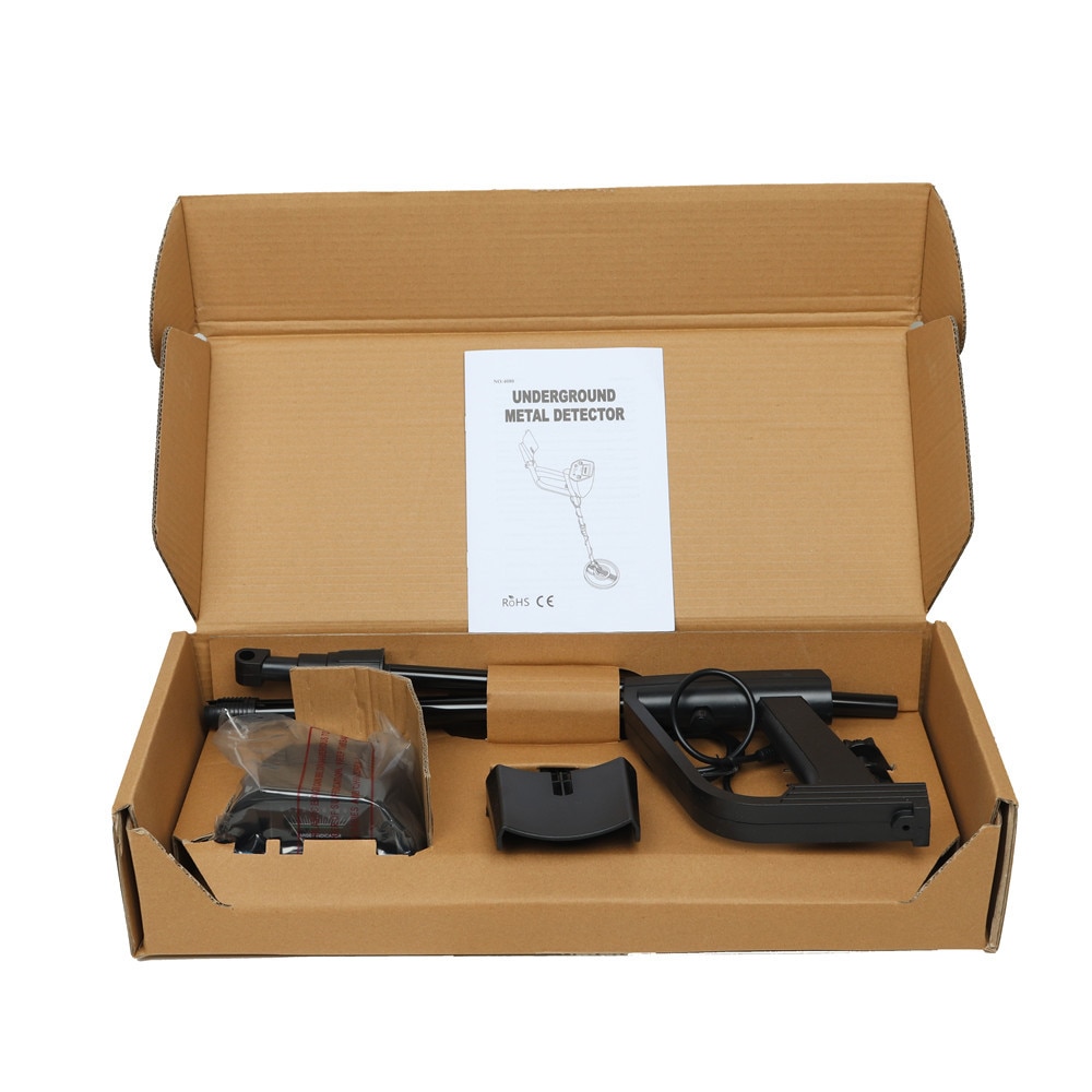 Détecteur de métaux souterrain MD4080 trésor or Digger MD-4080 LCD affichage haute sensibilité outil de recherche