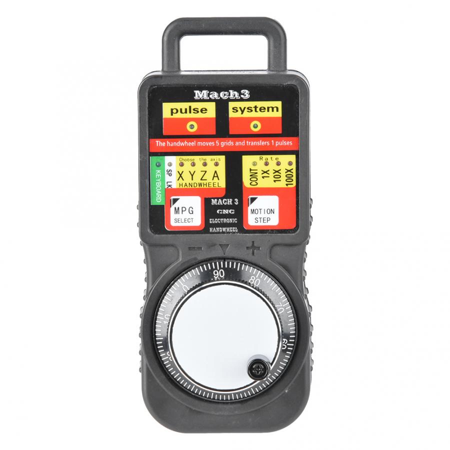 Volant électronique CNC volant sans fil CNC MACH3 USB volant électronique industriel commande manuelle générateur d'impulsions