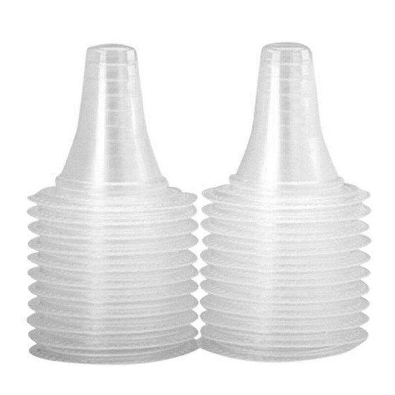 Termómetro de oído desechable 20 piezas, cubiertas de orejera, lente de repuesto, máquina de sonda Universal, tapa, jeringa para el cuidado de la salud del bebé
