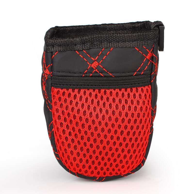 Universal Red Grid Net Car Outlet Storage Bag Phone Holder Pocket Organizer Car Styling Auto Assessories
