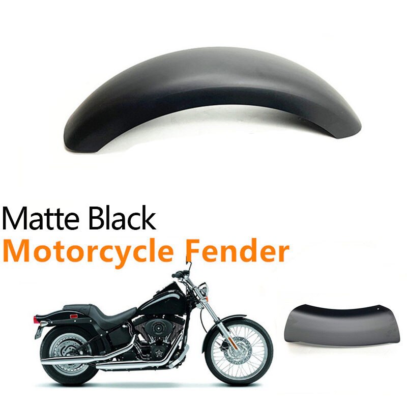6.1Inch Motorfiets Achter Spatbord Fender Spatlap Bescherm Cover Kit Voor Bobber Chopper Lange: Default Title