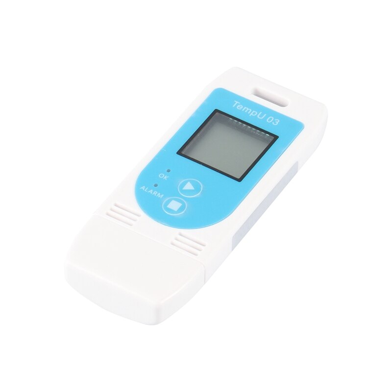 TempU 04 USB Temp Data Logger Temperature Data Logger Recording Meter with 32,000 Capacity PDF Report Record Instrument