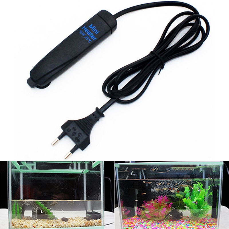 Mini Fish Tank Heater Carbon Fiber Explosion-Proof Universal Turtle Tank Water Thermostat Heating Rod Pet Supplies