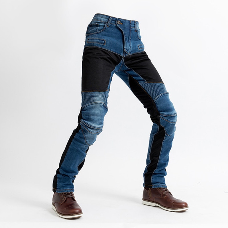 MOTO-PANTS summer PK-719 breathable mesh riding pants motorcycle jeans daily cycling casual jeans protection pants