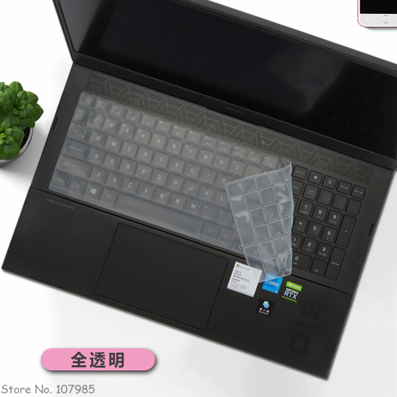 Silicone Clear TPU Laptop keyboard Cover Protector Skin For HP Victus 16.1&quot; Gaming Laptop / HP Victus 16 inch Notebook: Clear