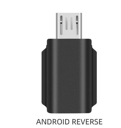 Adaptador de teléfono inteligente para DJI Pocket 2/Osmo Pocket, IOS, Lightning, Micro USB-C, Android, piezas estándar de cardán de datos inversos: Grey