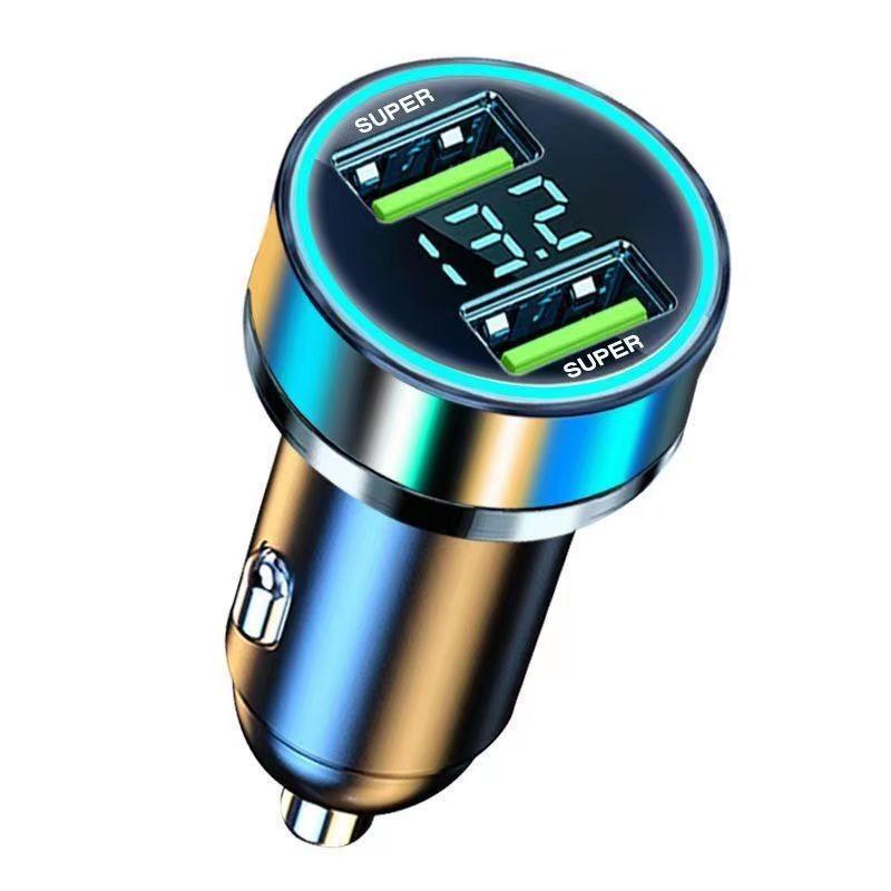 GTIWUNG 1 tot 2 sigarettenaanstekers, verlengkabel, auto-sigarettenaansteker, stekker op bus, DC 12 V, 24 V, adaptersplitter 1 tot 2 splitter met stekker met zekering