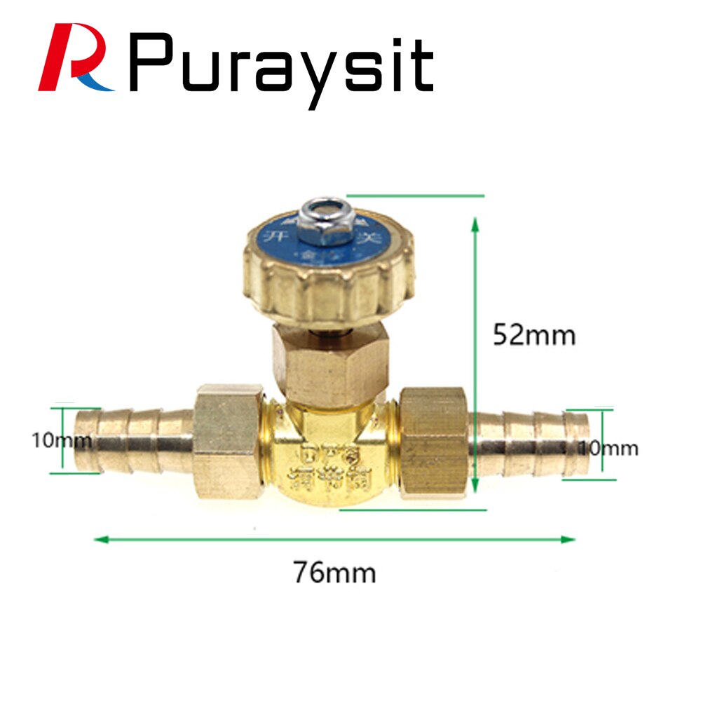 Brass Regulator Miniature Flow Control Valve 1 point 2 point Needle valve 8.5mm 10mm oil valve Corrosion Resistance Acid: Gold