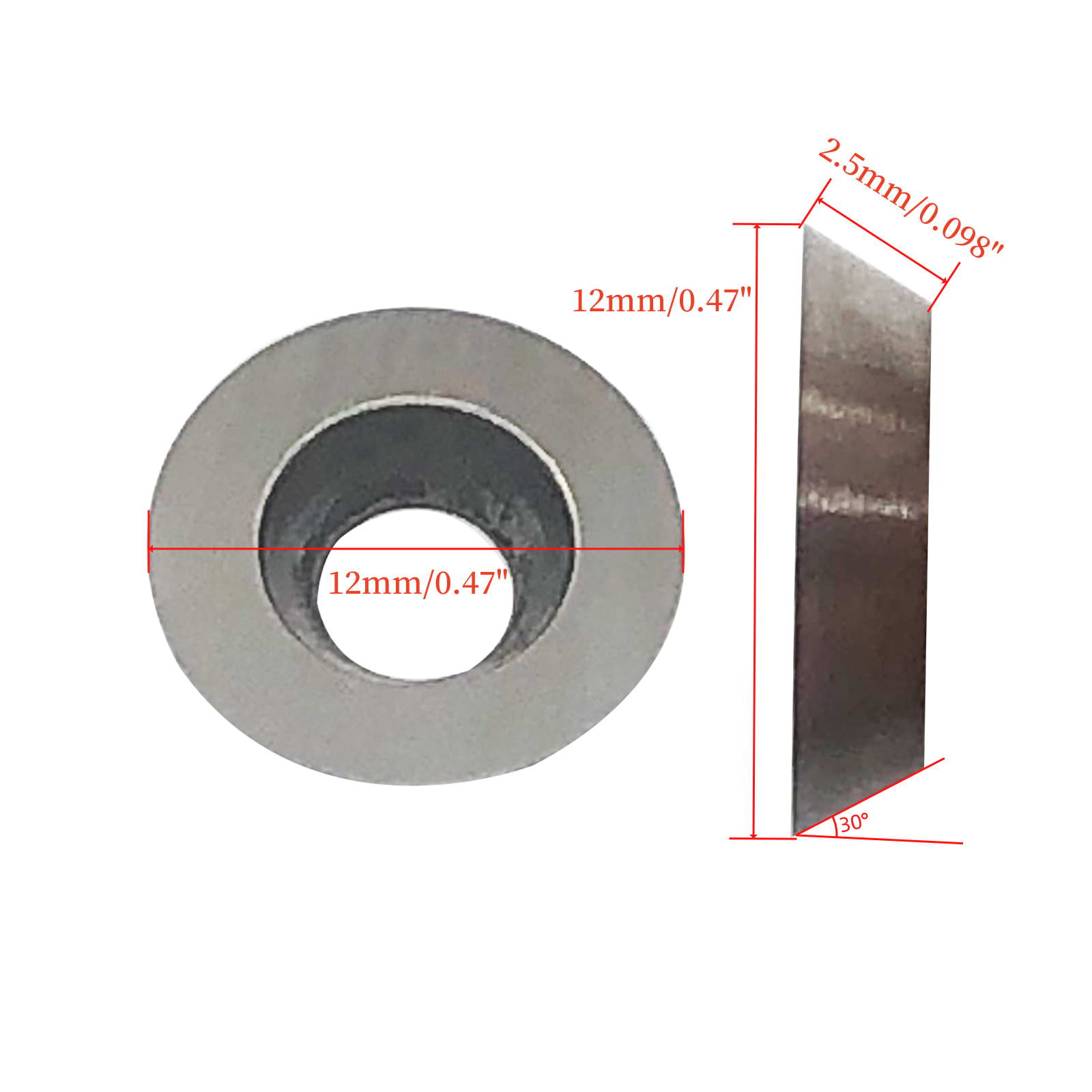 Woodturning Carbide Lathe Tools, Wood Turning Tool Set of 3 Rougher Detailer Finisher Carbide Lathe Tools for Woodturning